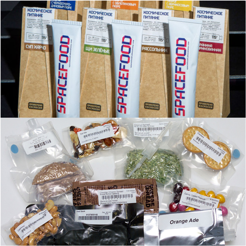food of the astronauts