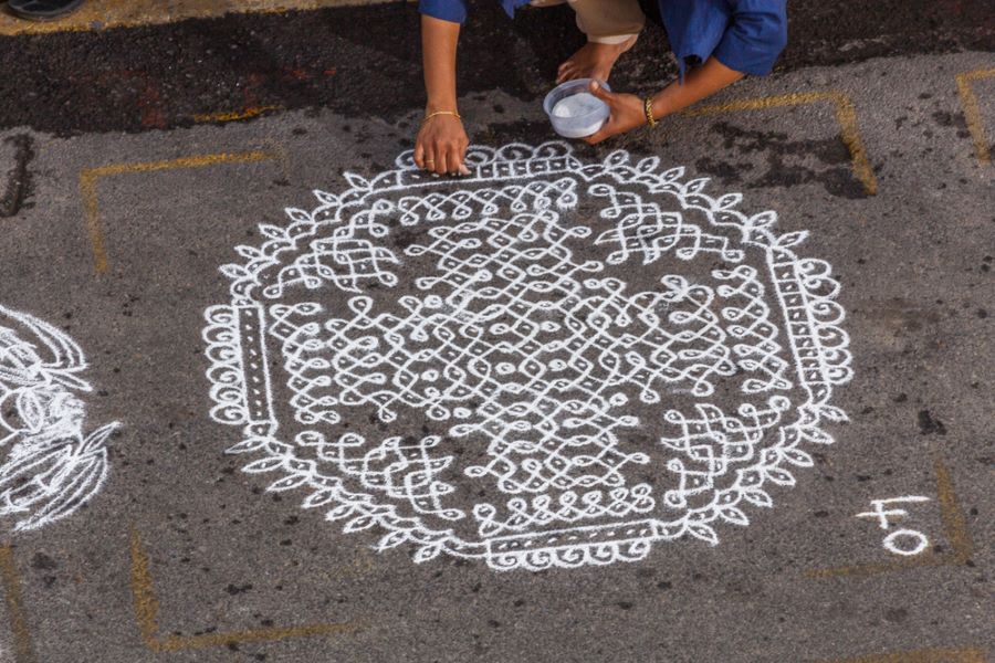 kolam indian math