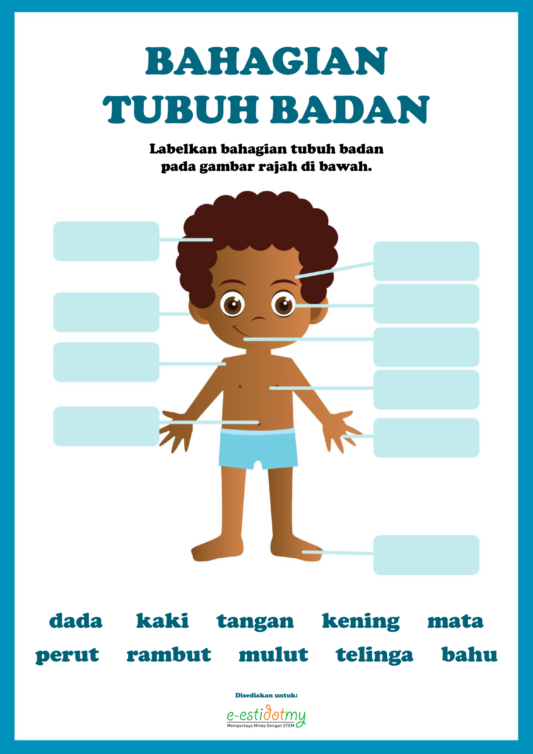 tubuh badan, sains, biologi, stem is fun