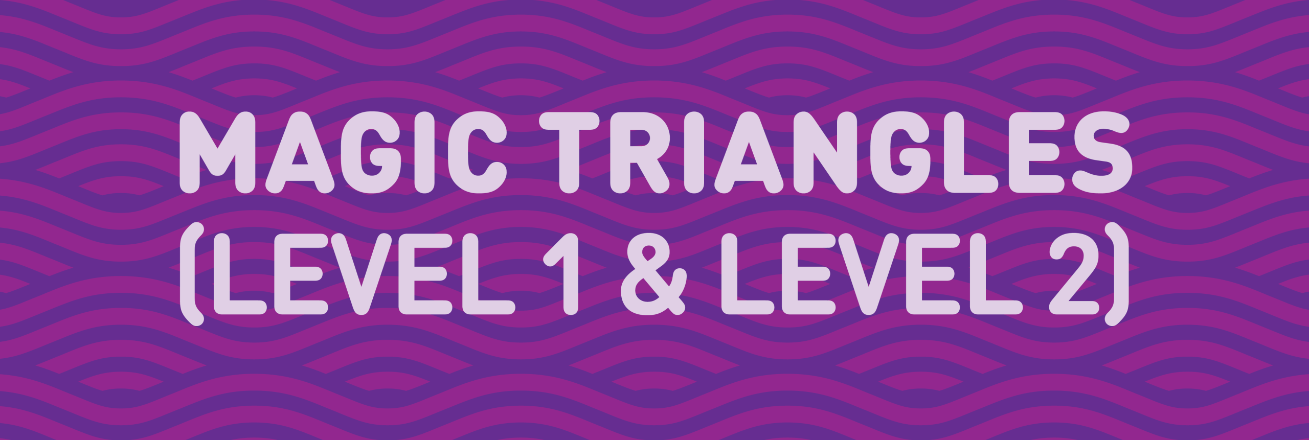 mathematics, magic triangle